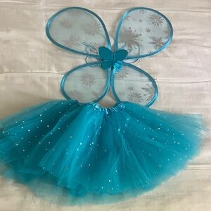 Blue kids Fairy Costume